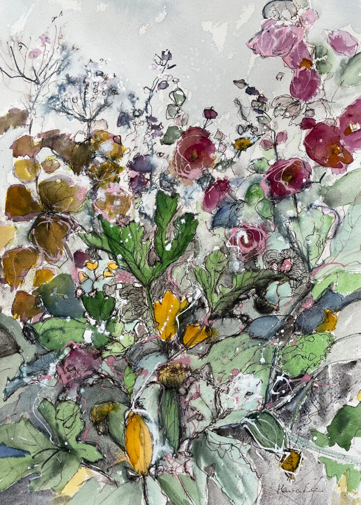 Maureen Bond: Courgette flowers and other beauties