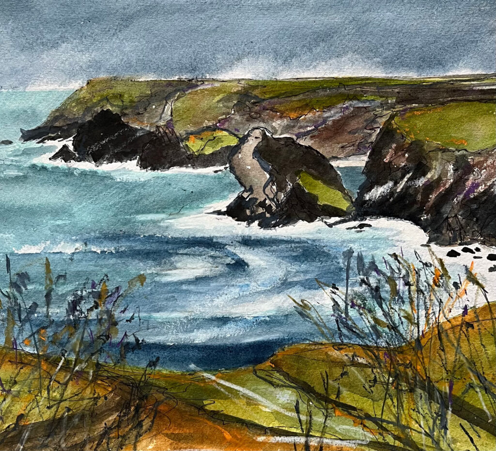 Maureen Bond: View from Frog Rock Cottage