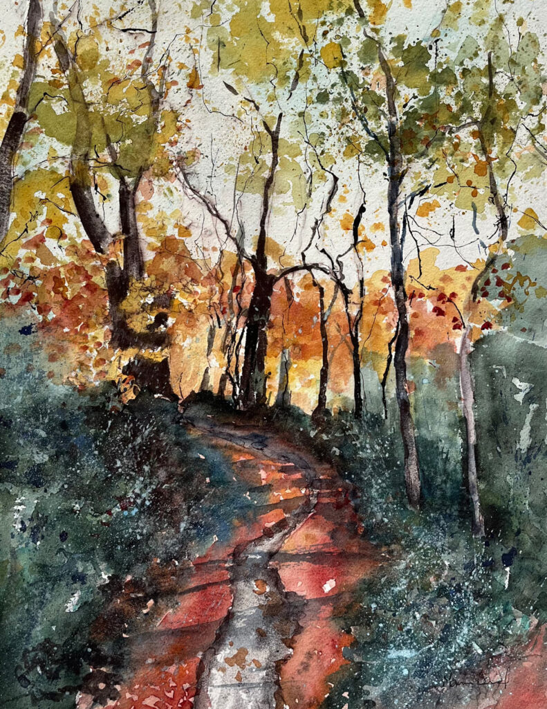 Maureen Bond: Autumn walk from Alfred’s Tower